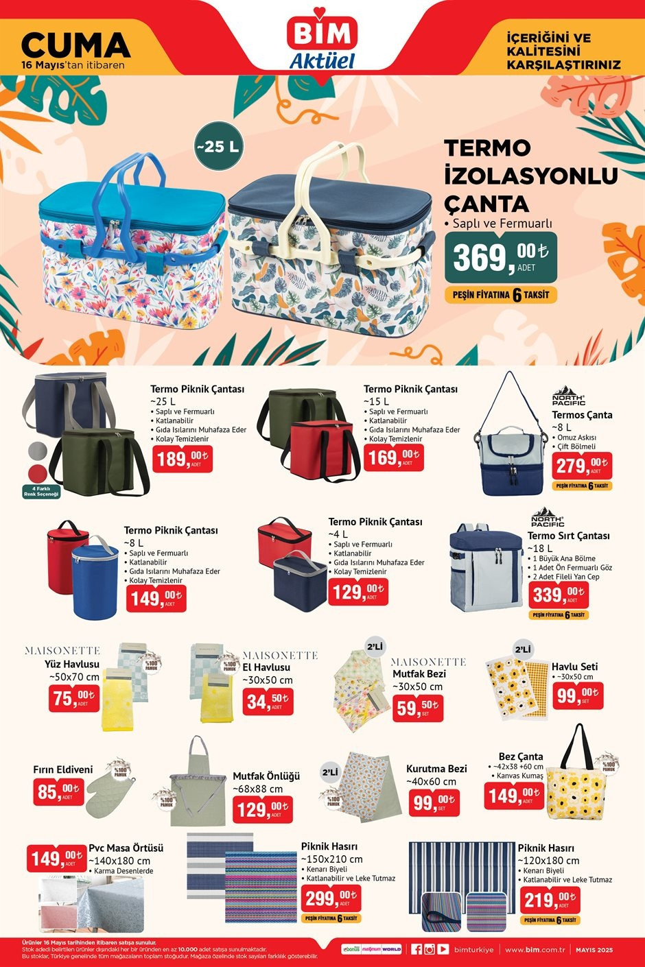 RAFLARA GELDİ YEPYENİ BİM AKTÜEL 16 MAYIS 2025 KATALOĞU- İNDİRİMLİ ÜRÜNLER 🛒📌|| Bimde bu hafta cuma neler var BİM aktüel katalog Bahçe mobilyası, Kendini Temizleyebilen Süpürge, Elektrikli Bisiklet satışa çıktı