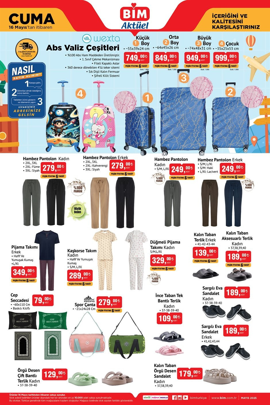 RAFLARA GELDİ YEPYENİ BİM AKTÜEL 16 MAYIS 2025 KATALOĞU- İNDİRİMLİ ÜRÜNLER 🛒📌|| Bimde bu hafta cuma neler var BİM aktüel katalog Bahçe mobilyası, Kendini Temizleyebilen Süpürge, Elektrikli Bisiklet satışa çıktı