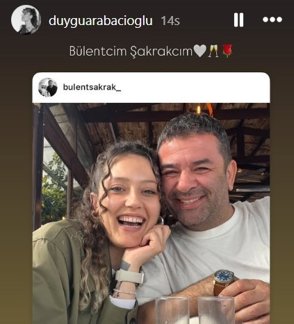 Bülent Şakrakın sevgilisi Duygu Arabacıoğlu kimdir, kaç yaşında, mesleği ne Aşk paylaşımı