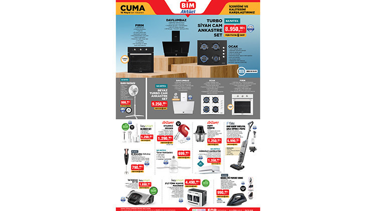 BİM AKTÜEL 16 MAYIS 2025