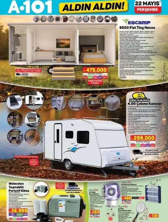 A101 KATALOG BU HAFTA YENİ ÜRÜNLERİ 22 MAYIS 2025