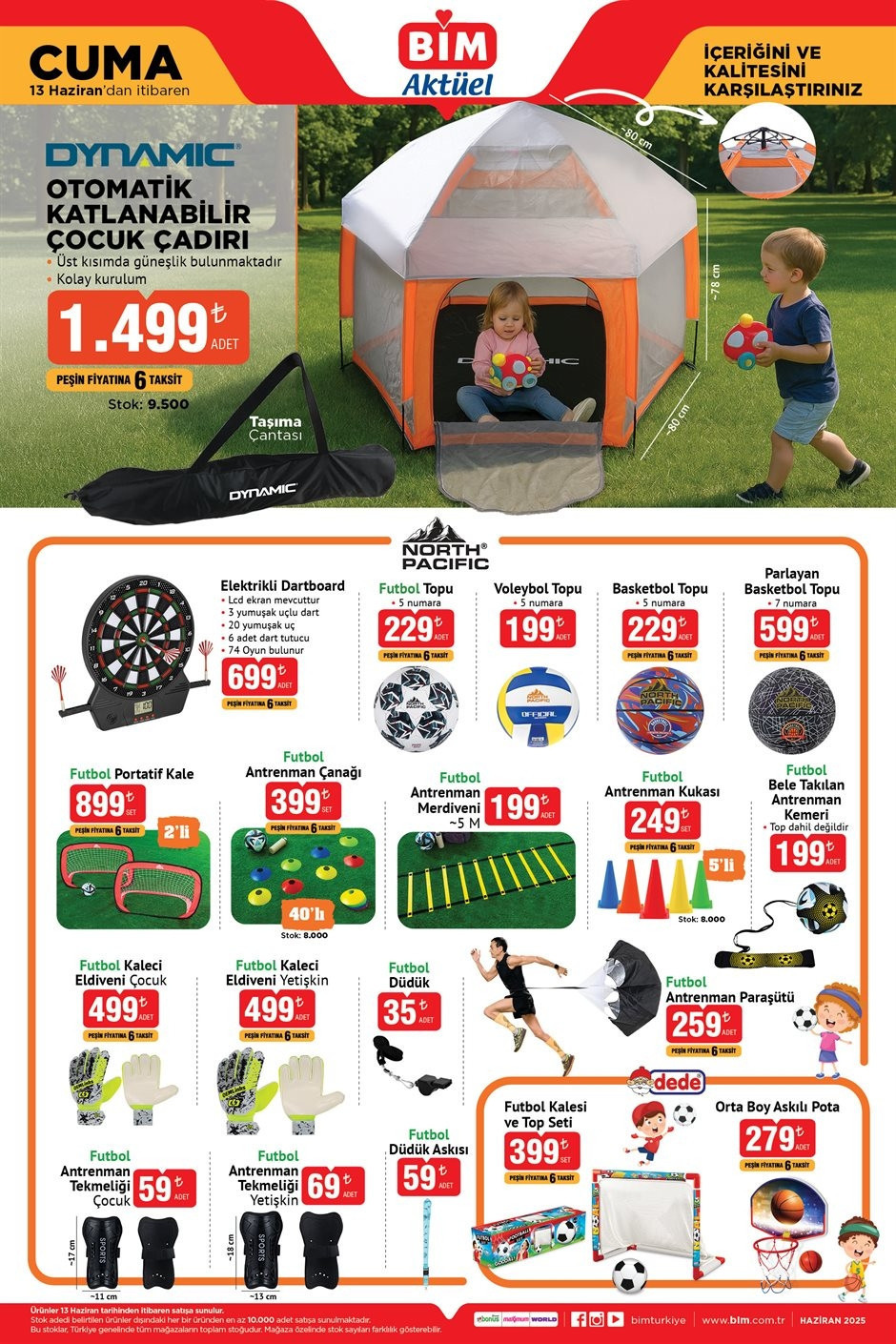 BUGÜN SEPETTE BİM AKTÜEL 13 HAZİRAN 2025 KATALOĞU - İNDİRİMLİ ÜRÜNLER 🛒📌|| Bimde bu hafta cuma neler var Bim bu hafta Otomatik Katlanabilir Çocuk Çadırı, Gölgelikli Salıncak getiriyor