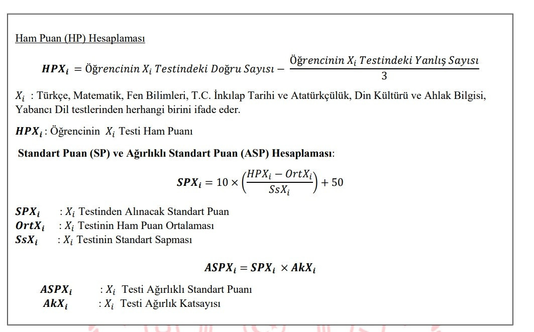 HAM PUAN HESAPLAMA NASIL YAPILIR