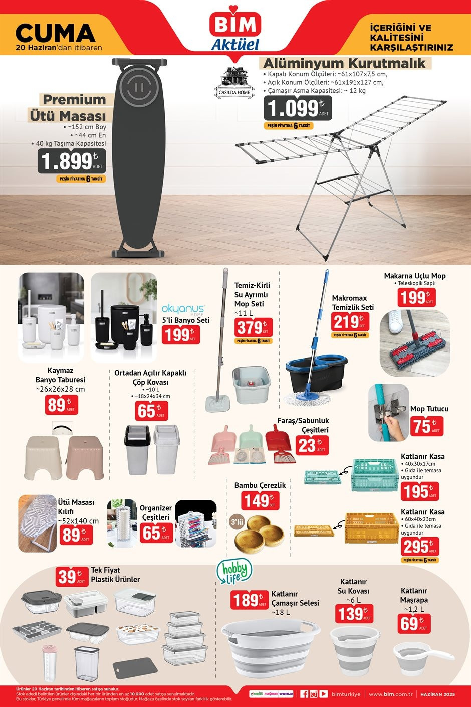 SATIŞTA 20 HAZİRAN BİM AKTÜEL KATALOĞU 2025 -İNDİRİMLİ ÜRÜNLER 🛒📌| Bimde bu hafta cuma neler var Bim katalog Smart Drone, Hamak, Katlamalı Çadır getiriyor