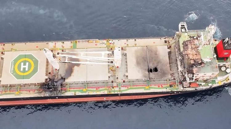 Kızıldenizde sular ısındı Husiler 24 saatte 2. gemiyi batırdı