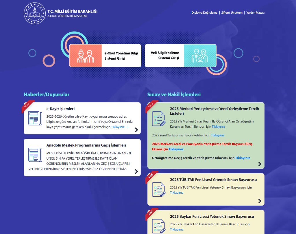 LGS TERCİH EKRANI 2025 || LİSE TERCİHLERİ NEREDEN, NASIL YAPILIR