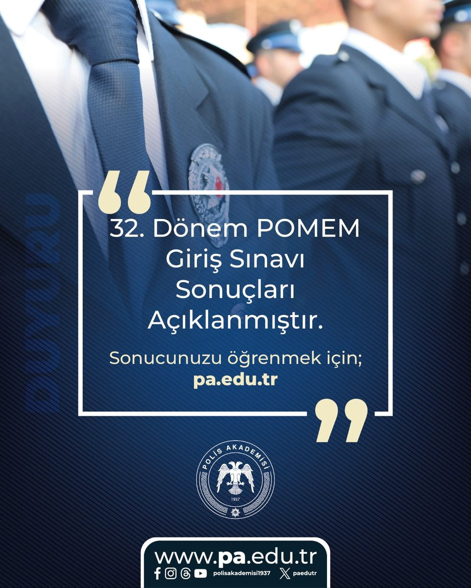 32. DÖNEM POMEM MÜLAKAT SINAV SONUÇLARI AÇIKLANDI