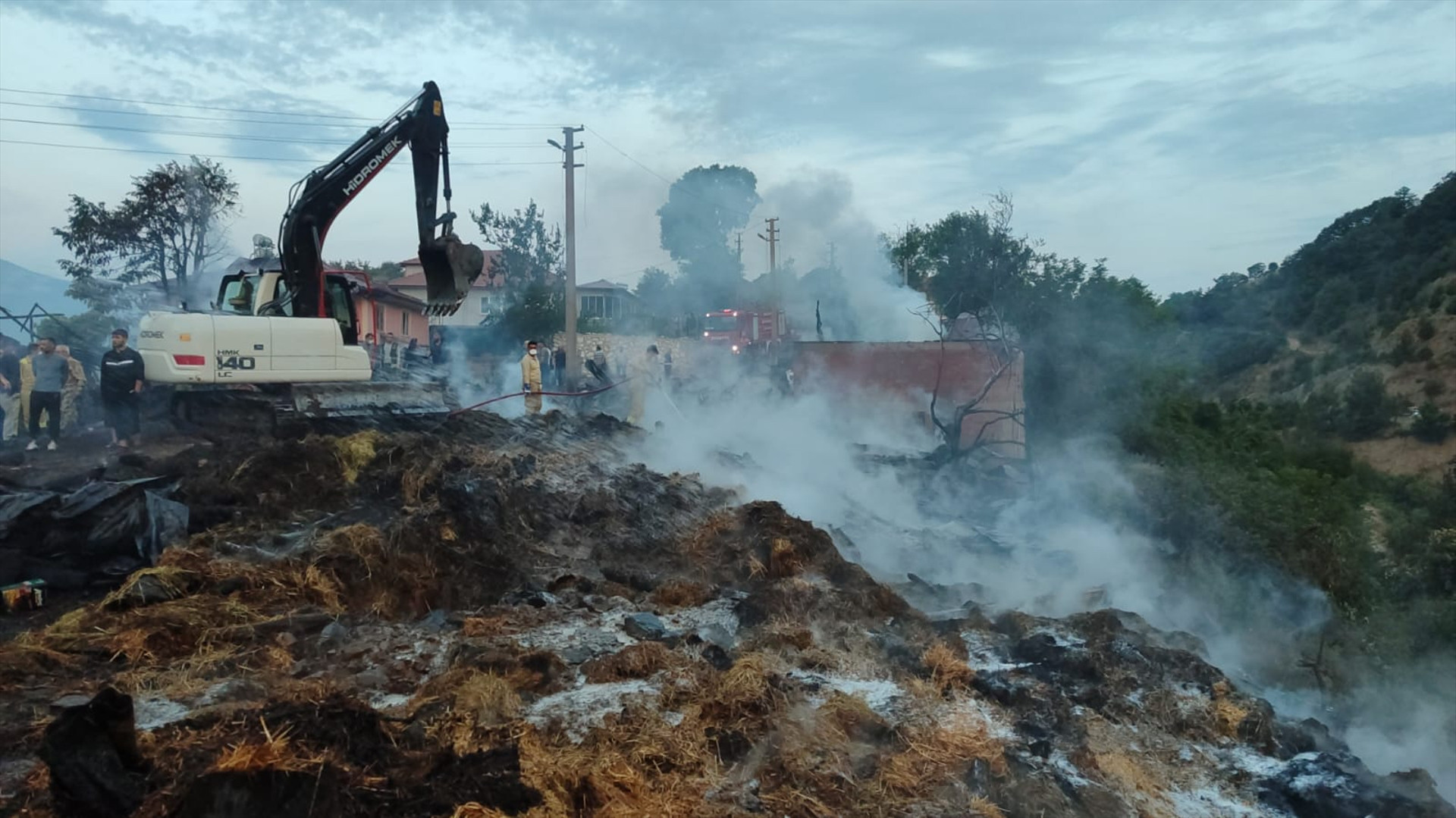 Boluda bir köy gece yarısı dehşeti yaşadı Boluda bir köy gece yarısı dehşeti yaşadı