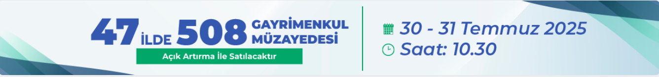 TOKİ 158 konut ve 350 iş yeri açık artırma satışı ne zaman TOKİ müzayede gayrimenkul satışı 2025 hangi illerde olacak