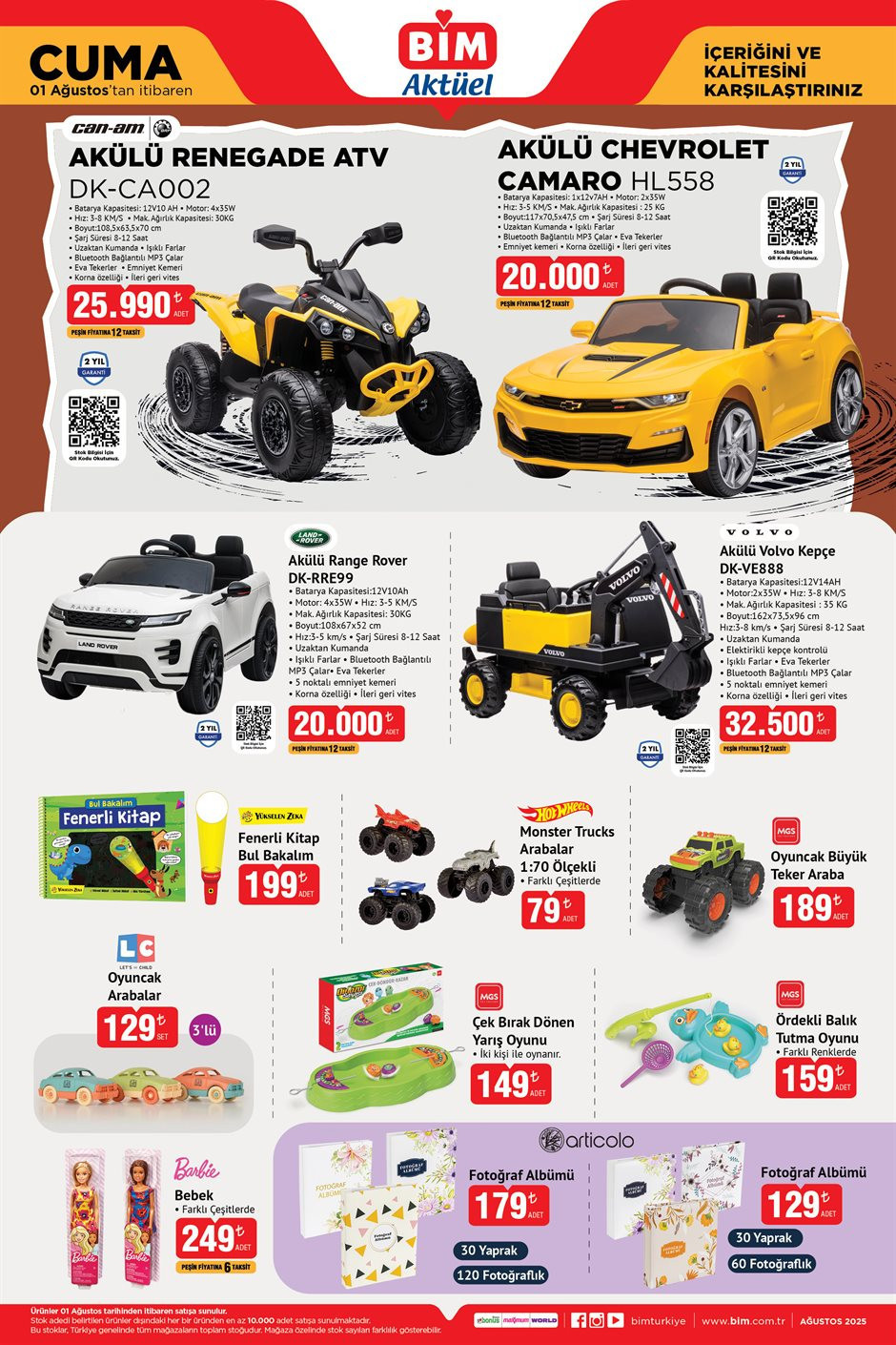 BİM BROŞÜR SATIŞA BİM AKTÜEL 1 AĞUSTOS 2025 KATALOĞU (bim.com.tr online alışveriş) 🛒📌 || Bimde bu hafta cuma neler var Bim aktüel afişi Portatif Klima, Makarna Makinesi, Akülü Camaro getiriyor