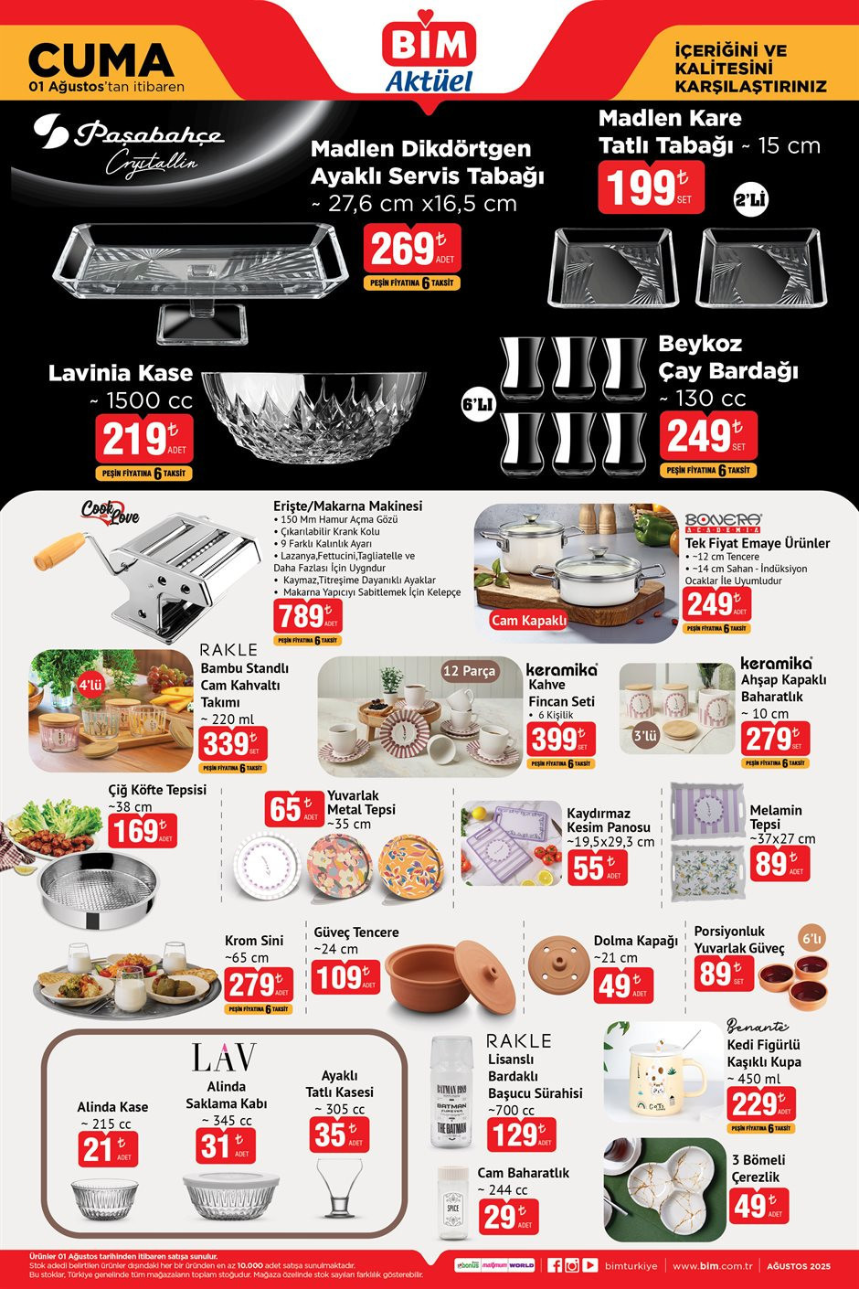 BİM BROŞÜR SATIŞA BİM AKTÜEL 1 AĞUSTOS 2025 KATALOĞU (bim.com.tr online alışveriş) 🛒📌 || Bimde bu hafta cuma neler var Bim aktüel afişi Portatif Klima, Makarna Makinesi, Akülü Camaro getiriyor