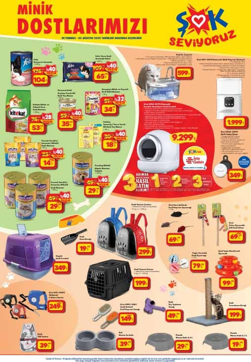 ŞOK AKTÜEL KATALOĞU ÜRÜNLERİ 30 TEMMUZ 2025 || Bu haftanın yeni ŞOK broşürü ürünleri neler ŞOK marketlerde kamp sandalyesi ve evcil hayvan ürünleri satışta