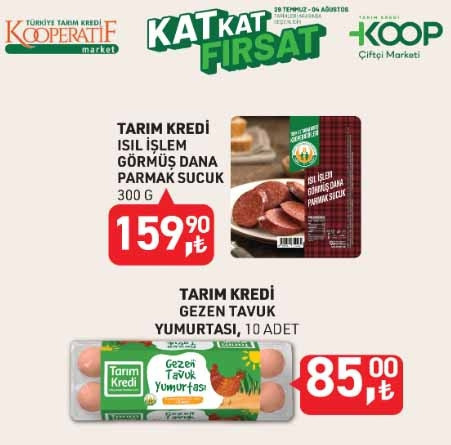 TARIM KREDİ MARKET İNDİRİM KATALOĞU 30 TEMMUZ - 4 AĞUSTOS 2025 || KOOP Market aktüel indirim broşürü ürünleri neler Tarım Kredi Kooperatifi Market aktüel fiyat listesi yayınlandı