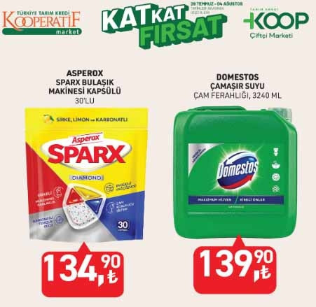 TARIM KREDİ MARKET İNDİRİM KATALOĞU 30 TEMMUZ - 4 AĞUSTOS 2025 || KOOP Market aktüel indirim broşürü ürünleri neler Tarım Kredi Kooperatifi Market aktüel fiyat listesi yayınlandı