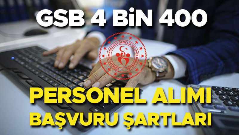 GSB 4 BİN 400 PERSONEL ALIMI BAŞVURU TARİHİ (SON DAKİKA 2025) || Kadro ve branş dağılımı Resmi Gazetede yayınlandı... Gençlik ve Spor Bakanlığı (GSB) personel alımı ne zaman, başvuru şartları neler olacak