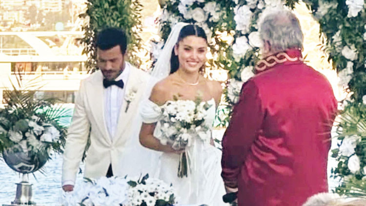 İlk kareler ortaya çıktı... Evlendiler!