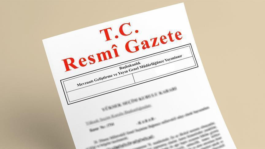 16 AĞUSTOS RESMİ GAZETE KARARLARI