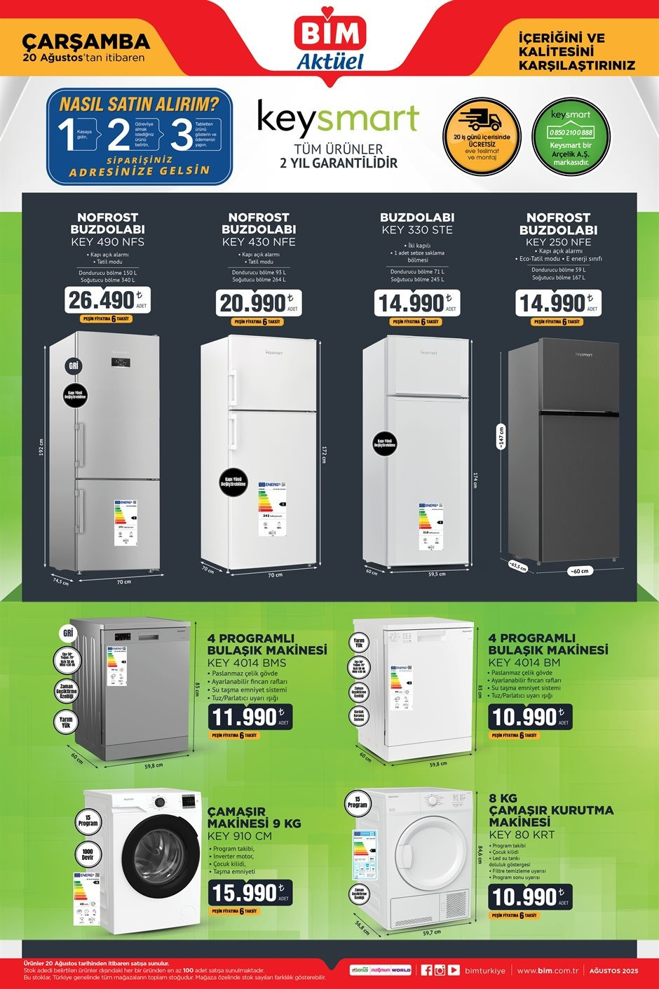 YARIN SATIŞTA BİM AKTÜEL ÜRÜNLER 19-20 AĞUSTOS 2025 KATALOĞU- BİM İNDİRİMLİ ÜRÜNLER BROŞÜRÜ || Bimde bu hafta cuma kataloğu yok mu Bim aktüel afişi 4 Programlı Bulaşık Makinesi getiriyor