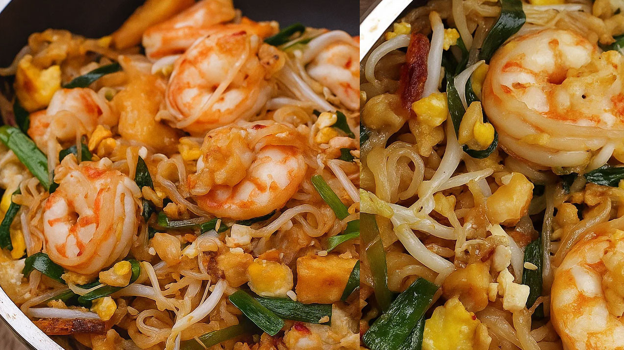 Karidesli pad Thai tarifi