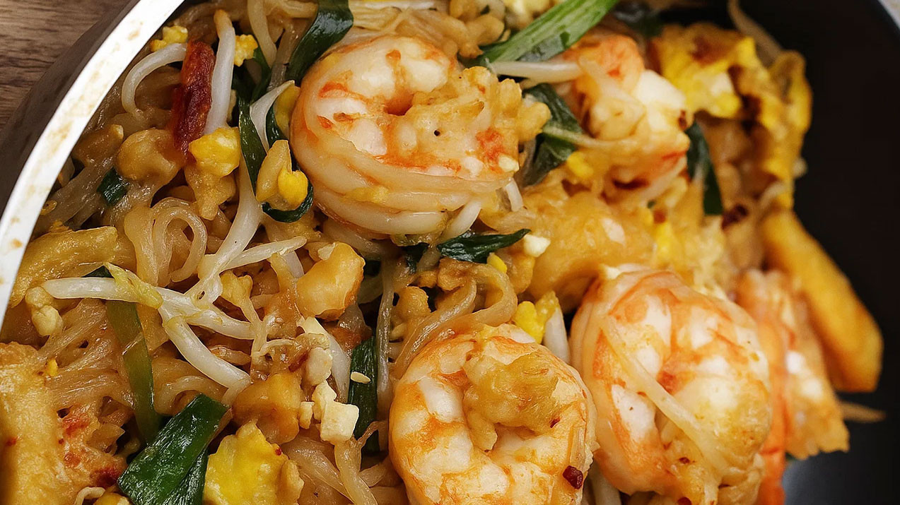 Karidesli pad Thai tarifi