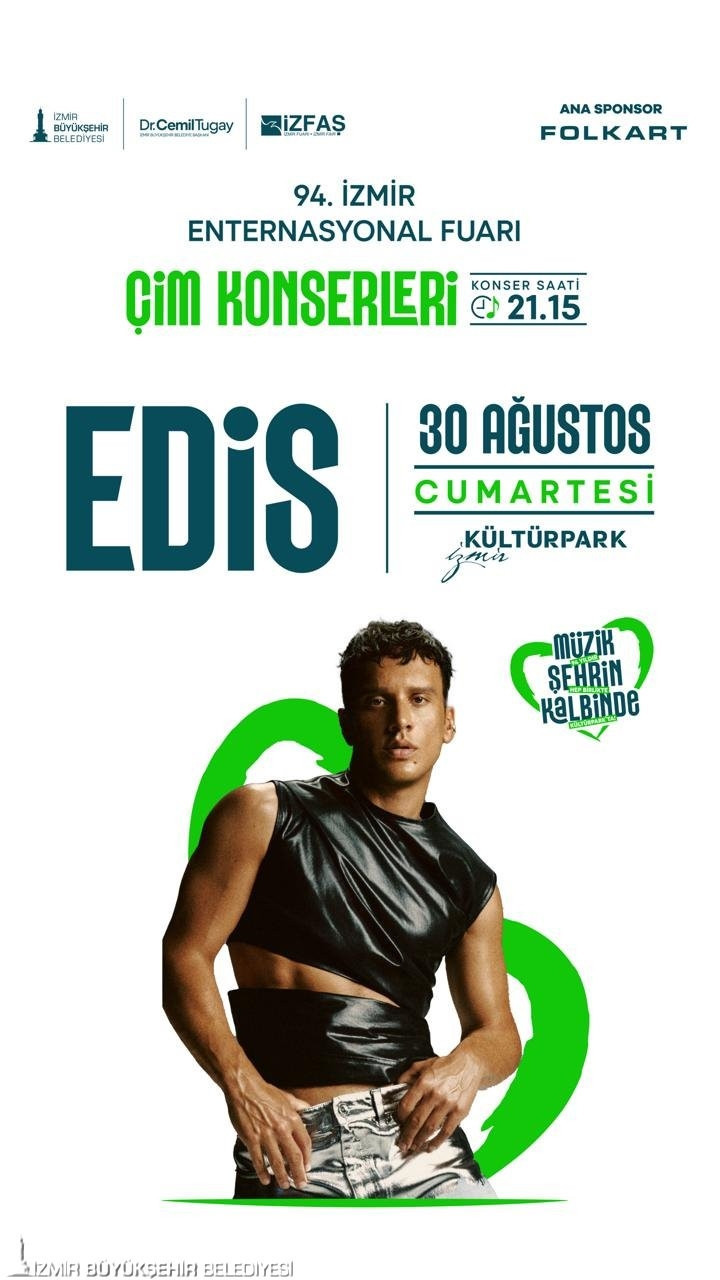 İZİMİR 30 AĞUSTOS KONSERLERİ 2025