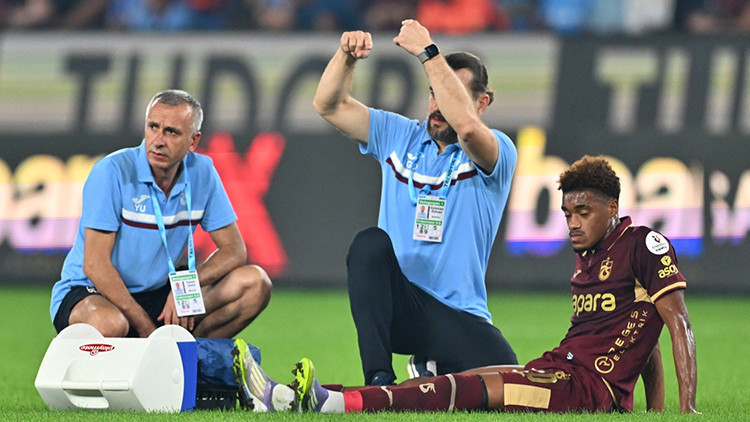 Trabzonspor'da sakatlık şoku! Fenerbahçe derbisini kaçırabilir