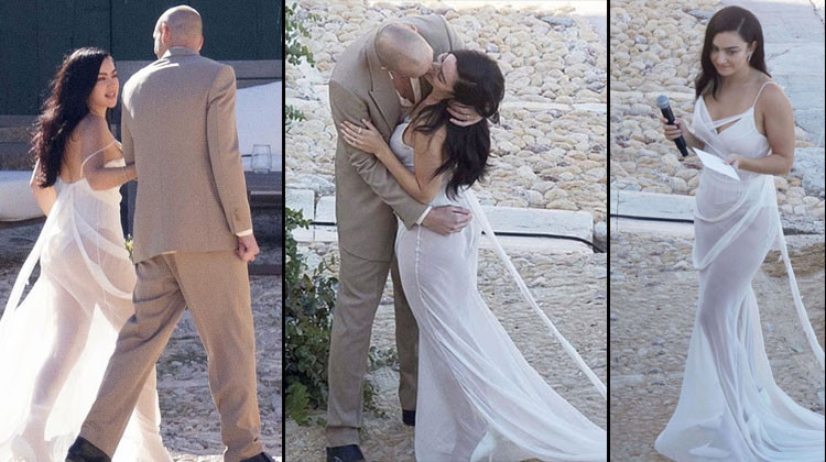 Bir düğün memlekette, bir düğün de yurt dışında... Sonunda hayalindeki gelinliği giydi