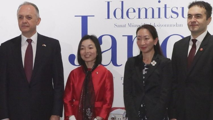 Japonya Prensesi Mikasa, Türkiye’de sergi açılışına katıldı