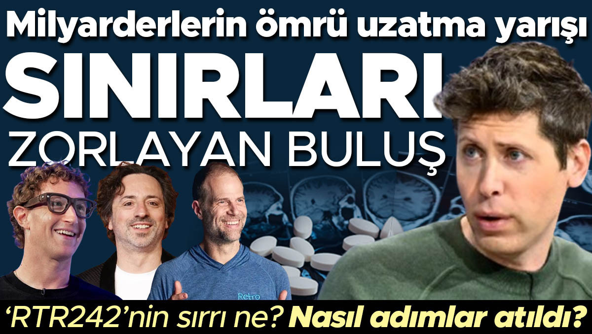 Milyarderlerin ömrü uzatma yarışı: Sınırları zorlayan buluş! ‘RTR242’nin sırrı ne? Nasıl adımlar atıldı?