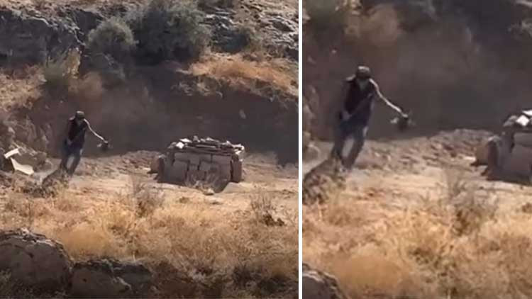 Sivas'ta yavru köpeğe sopalı şiddete gözaltı