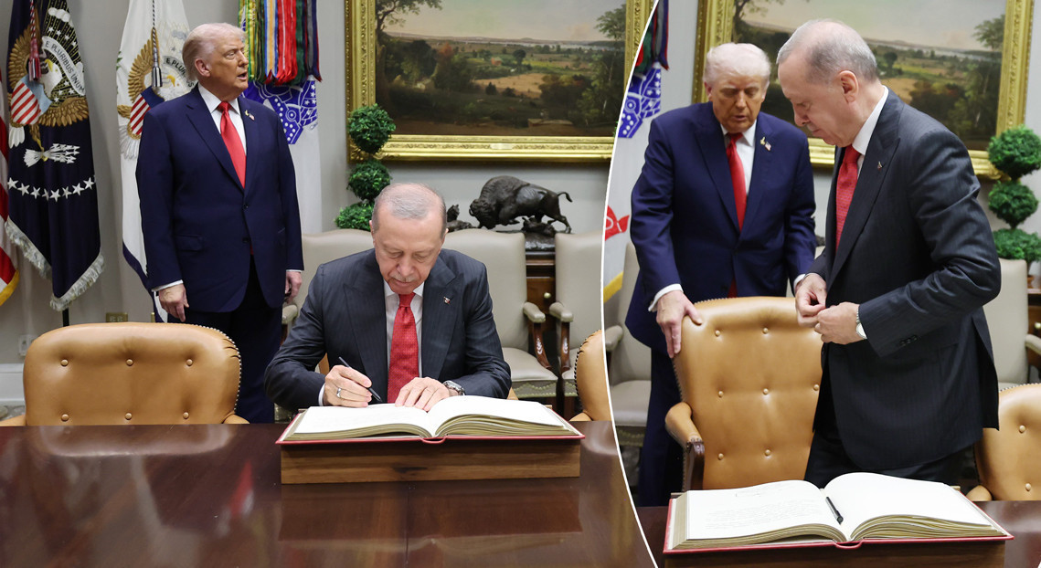 Trump’tan Cumhurbaşkanı Erdoğan’a sandalye jesti