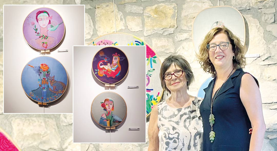 Nakış kasnağında ‘ikonik kadınlar’