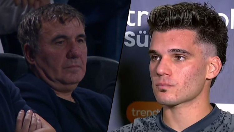 Gheorghe Hagi, Galatasaray maçını tribünden takip etti!