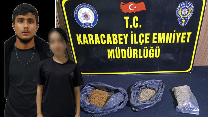 Bursa'da evinde uyuşturucu bulundu, sevgilisi suçu kabul edince serbest kaldı