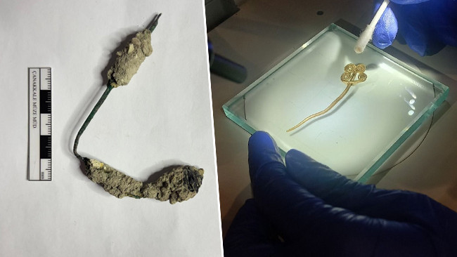 Troya'da 4500 yıllık buluntular ortaya çıktı! Dünya üzerinde bilinen 3 örnekten biri