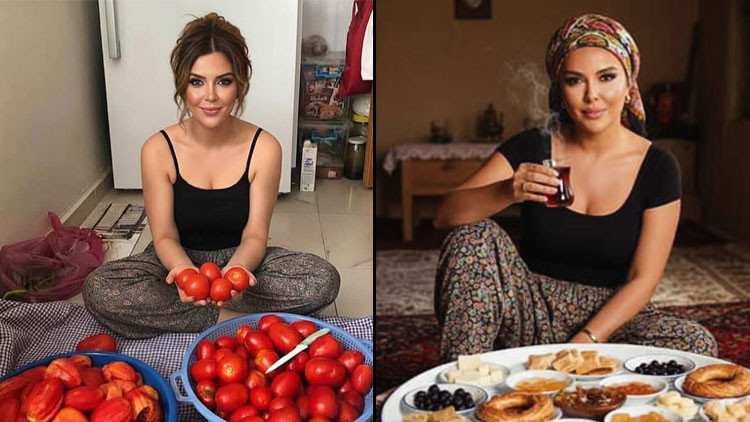 Aslı Hünel, yapay zekâyla köy evinde!