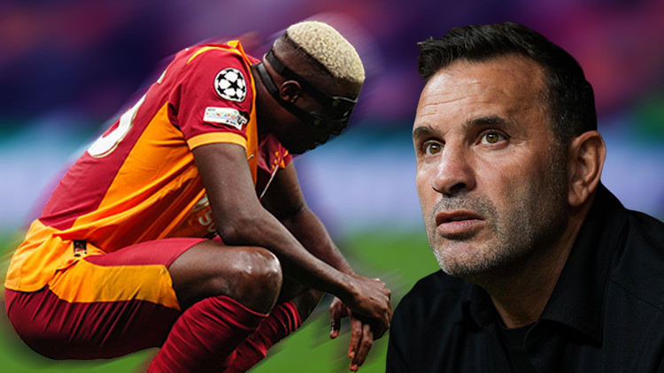 Okan Buruk'tan Beşiktaş derbisi öncesi Galatasaray taraftarını rahatlatan Osimhen açıklaması