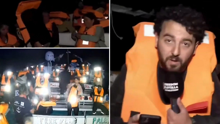 İsrail Özgürlük Filosu’ndaki aktivistleri alıkoydu