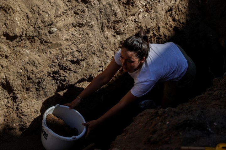 İki gün içinde tamamı topraktan çıkarılacak Tam 14 metre: Kentte büyük heyecan