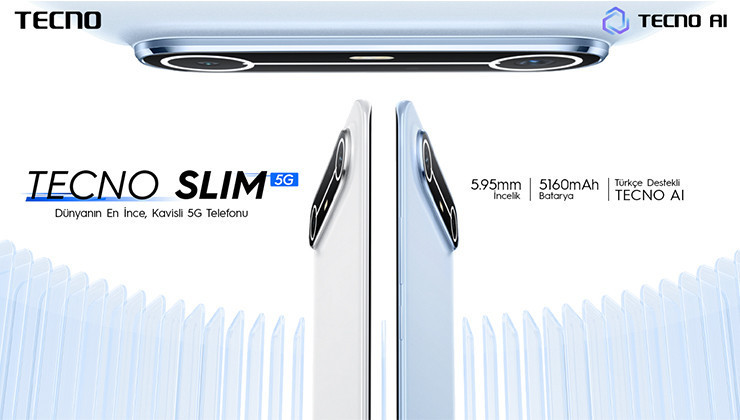 Dünyanın en ince, kavisli ekranlı 5G telefonu Türkiye'de!