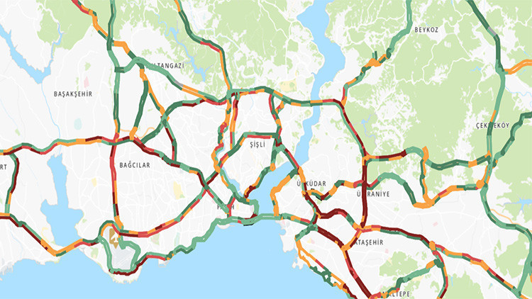 İSTANBUL (İBB) TRAFİK DURUMU 9 EKİM 2025 || Bugün İstanbul trafik yoğunluğu nasıl, yüzde kaç Hangi yollar kapalı