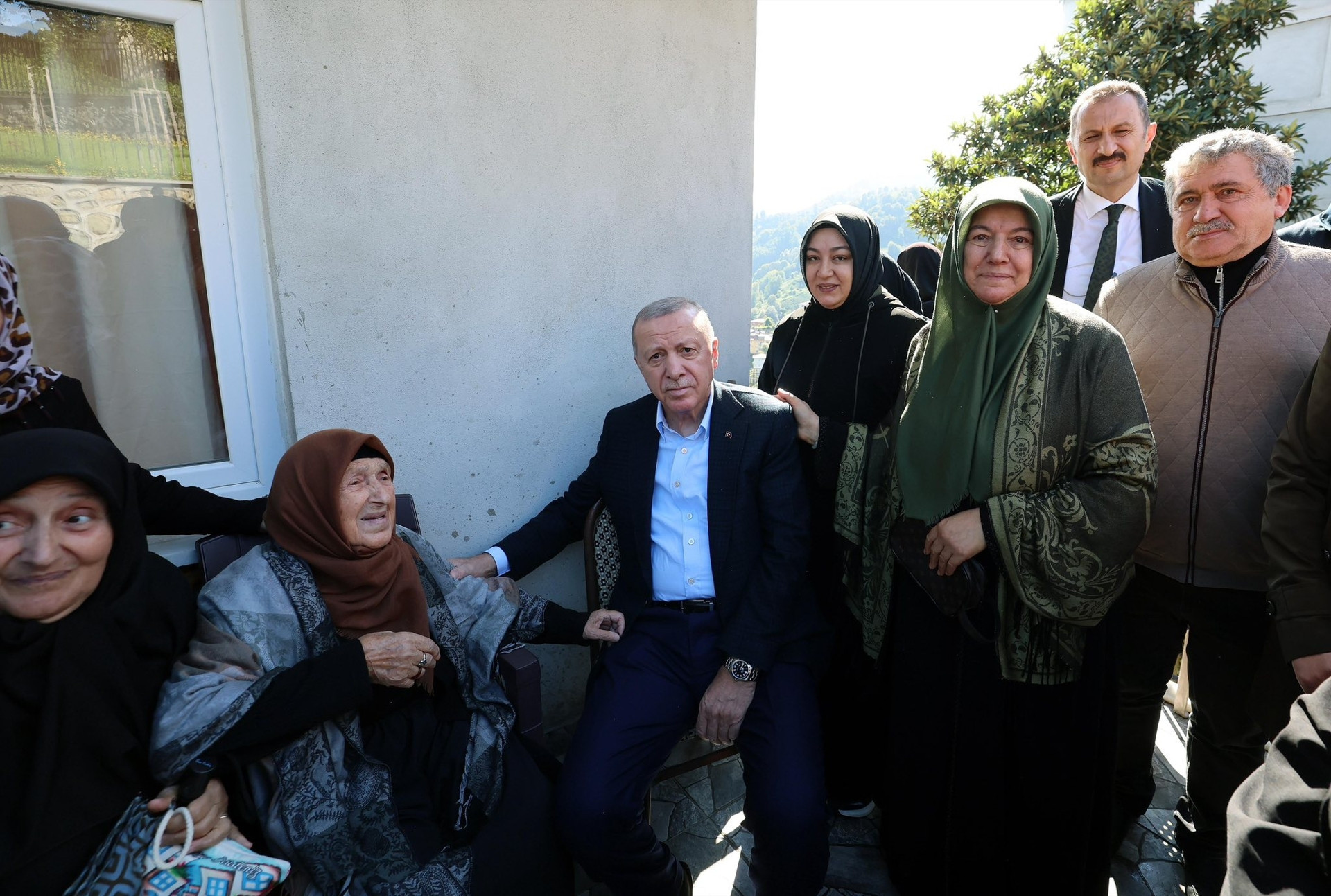 Cumhurbaşkanı Erdoğandan Ayder Yaylasına ziyaret