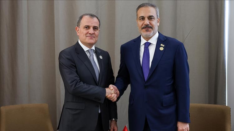 Dışişleri Bakanı Hakan Fidan Azerbaycanlı mevkidaşı ile görüştü