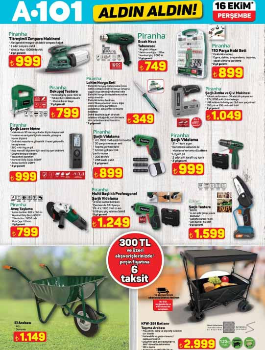 a101 16 ekim 2025 kataloğu paylaşıldı: A101'de bu hafta neler var? ALDIN ALDIN A101 16 EKİM 2025 PERŞEMBE KATALOĞU 🛒📌 || A101 aktüel afişi ile bu hafta neler var A101 bülteni ile dijital bateri seti, oyuncu masası, oje kurutucu, elektrikli moped ve epilasyon cihazı satışta