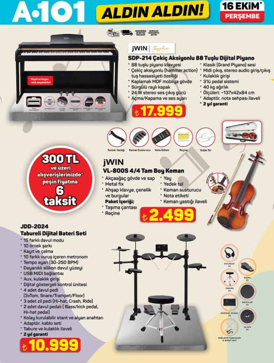 a101 16 ekim 2025 kataloğu paylaşıldı: A101'de bu hafta neler var? ALDIN ALDIN A101 16 EKİM 2025 PERŞEMBE KATALOĞU 🛒📌 || A101 aktüel afişi ile bu hafta neler var A101 bülteni ile dijital bateri seti, oyuncu masası, oje kurutucu, elektrikli moped ve epilasyon cihazı satışta