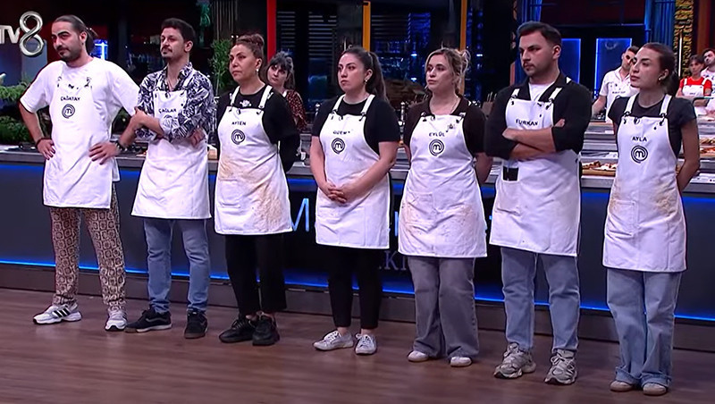 MASTERCHEFTE HAFTANIN  TAKIMLARI
