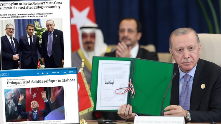 Son Dakika Gazze ateşkes haberleri… Erdoğan’ın Netanyahu resti dünya basınında… Kilit oyuncu Türkiye barış sürecini şekillendirdi