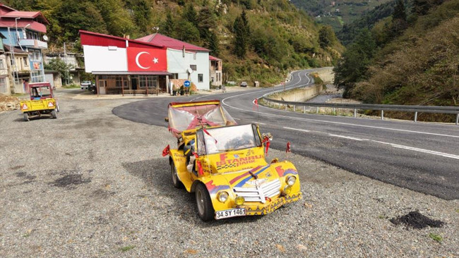 Emekli olduktan sonra Trabzona getirdi Bu aracı başkasının kullanması yasak | 1.5 milyon teklif ettiler ama satmadım