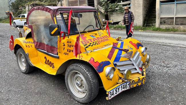 Emekli olduktan sonra Trabzona getirdi Bu aracı başkasının kullanması yasak | 1.5 milyon teklif ettiler ama satmadım