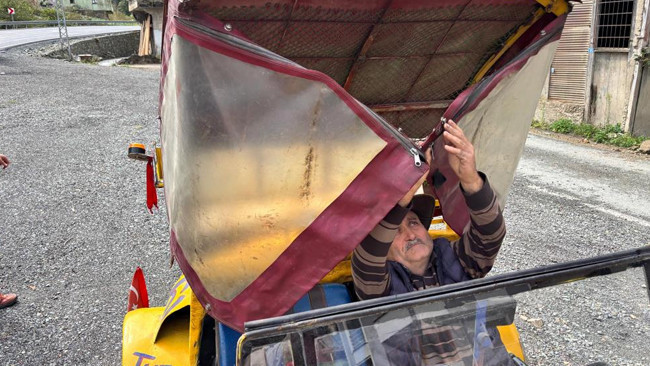 Emekli olduktan sonra Trabzona getirdi Bu aracı başkasının kullanması yasak | 1.5 milyon teklif ettiler ama satmadım